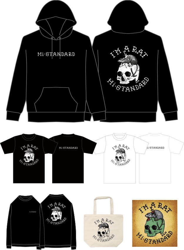 Hi-STANDARD [I`M A RAT] GOODS 画像