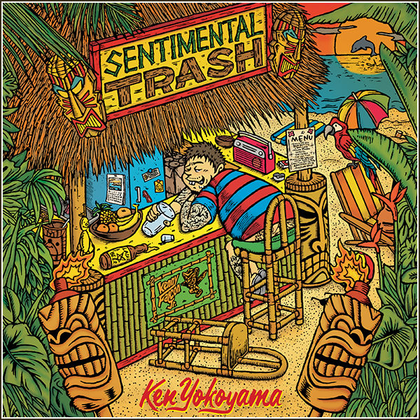 Ken Yokoyama 6th Album [SENTIMENTAL TRASH] JKT