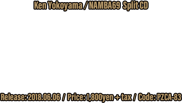 Ken Yokoyama / NAMBA69 Split CD [Ken Yokoyama VS NAMBA69
