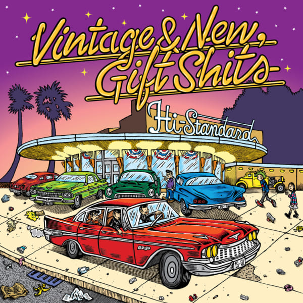 Hi-STANDARD カバーシングル「Vintage & New,Gift Shits」ジャケット写真公開！