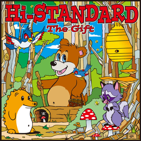 Hi-STANDARDニューアルバム「THE GIFT」のジャケットデザイン&トラックリスト公開！