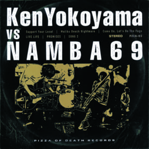 スプリットCD『Ken Yokoyama VS NAMBA69』6月6日発売！J-WAVE 「SONAR MUSIC」で毎日2週に渡り難波章浩と横山健が登場!