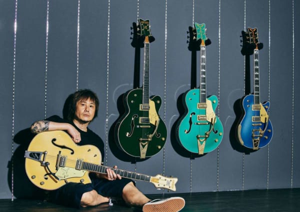 Gretschの日本におけるWeb Siteにて横山健のインタビュー(後編)が公開!