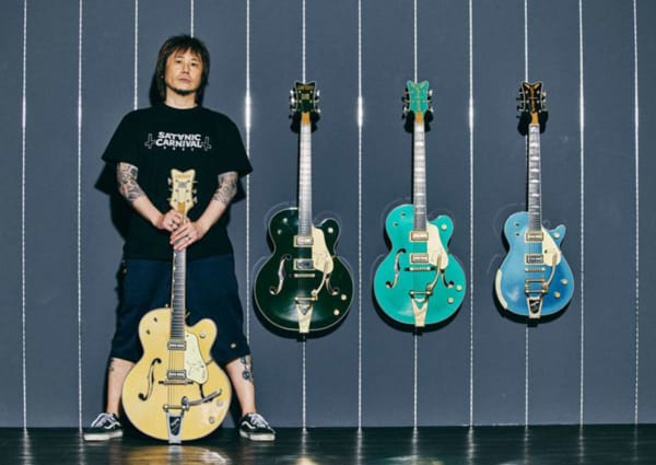 Gretschの日本におけるWeb Siteがオープン!第1弾として横山健のインタビュー(前編)が公開!
