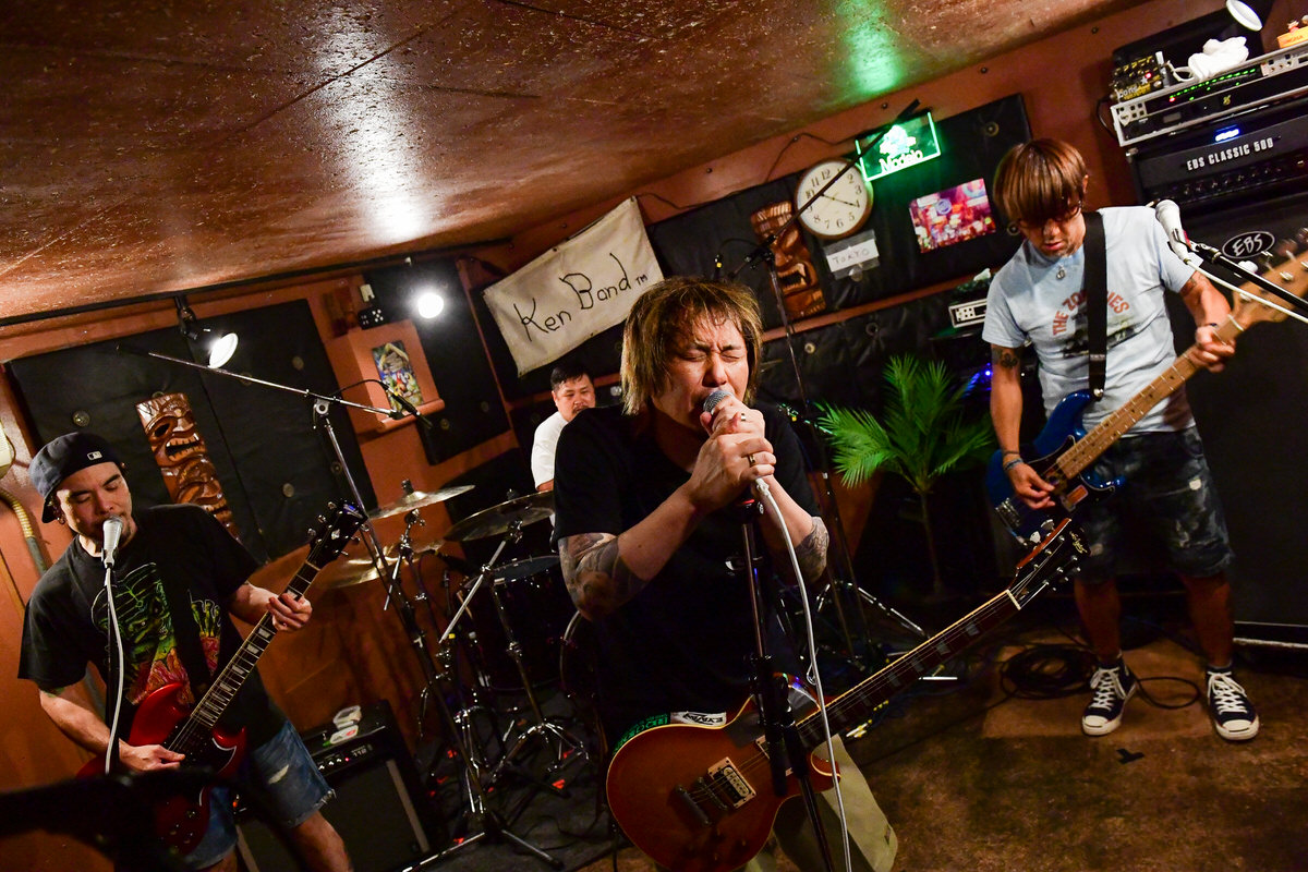 Ken Yokoyama 2度目の配信ライブより。Photo by Teppei Kishida